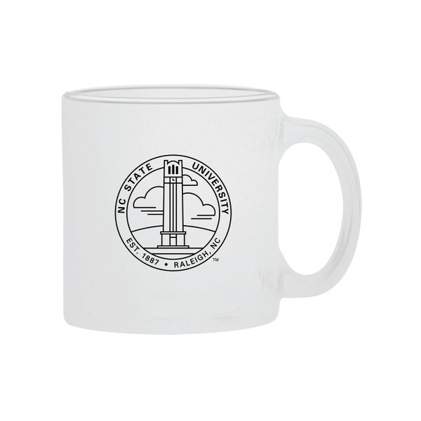 13 oz. Opaque Matte White Glass Mug